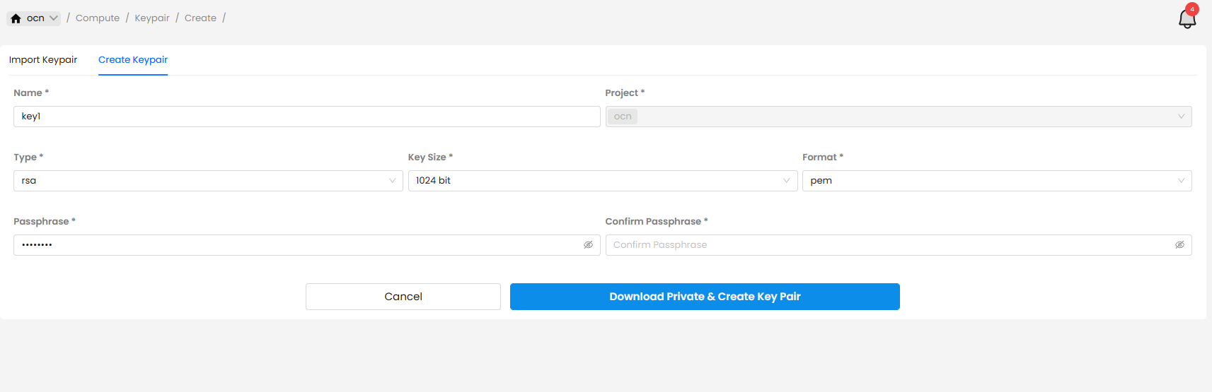 CreateKeypair.
